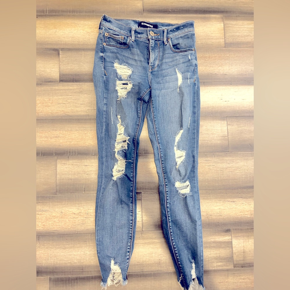Express stretch jeans size 2